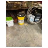 Sign Post - Wood - Wire