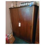 Vintage Waterfalls Style Dresser 58" H