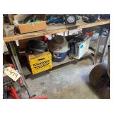 Wooden Top Metal Based Table 64x30x35 Inches