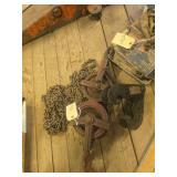 Various Cains and Pullies