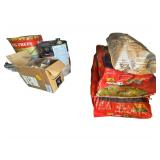 Shelf and Contents - Lawn and Garden Product - Planters - Ortho Home Defense - Insecticide Lawn Granules - Creosote - Plant Fertilizer - And More