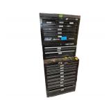 Black Craftsman 3pc Tool Chest - 27" x 19" x 69"