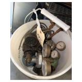 Bucket Full Of Welding Gauges