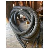 PVC & Corrugated Piping - Roll of 4" & Straight Tube 6"