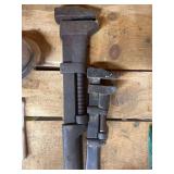 2 Antique Pipe Wrenches