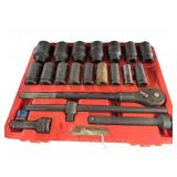 Wisdom 22pc x 3/4" Dr Jumbo Deep Impact Socket Set