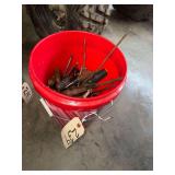 Bucket Full Of Screw Drivers
