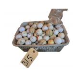 Small Basket of Golf Balls