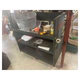 Metal Sears Rolling Work Station 48x22x50.5 Inches