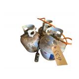 3 Propane Tanks (empty) - One Including Torch Attachment