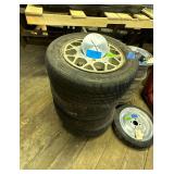 Aluminum Mag Wheels With Cooper Tires