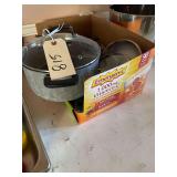 2 Pots and 3 Frying Pans