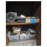 Contents in 2 Shelves- Various Electrical Hardware