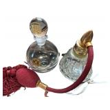 Royal Crystal Perfume/Cologne Jars