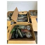 2 Boxes of Old Bottles