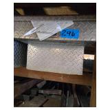 Tool Box for Bed of Truck Approx 58 in. x 17. 25 in. Model Number 960980R2 Must Bring Proper Manpower for Removal