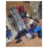 Crutches- Wheel Chair - Knee Dolley