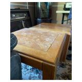 2 Wooden End Tables 26x23x19 Inches