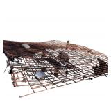 Wire Mesh Screen 8ft.x76 Inches with 2 Smaller Pieces