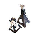 2 Jack Stands Different Sizes