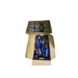 2 Boxes of Old Bottles