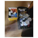 Various Spray Cans