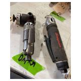 2 Pneumatic Tools Snapon sazall and a Grinder