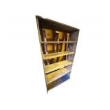 Wooden Bookshelf - 39" x 13" x 80"