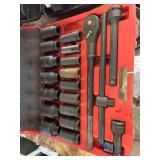 Wisdom 22pc x 3/4" Dr Jumbo Deep Impact Socket Set