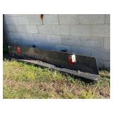 Truck Rear Bumper 87x18 Inches