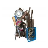 Box of Various Tools, Gauges, & Hardware