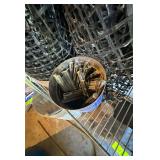 Roll of Black Plastic Fencing