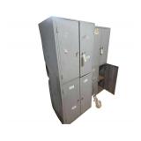 2 Shelves 75x30x20in must be removed after four on removal day contents not Included