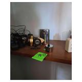 Vintage Hand Warmer, Couning Clicker, Fishing Reel