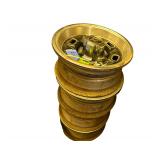 Set of 4 Chevy 14" Rally Wheels