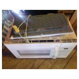 Over Range Microwave 30" Wide - Window Fan