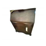 Curved Front & Slant Top Pigeon Hole Desk