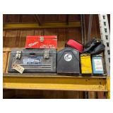 Various Empty Toolboxes & Bags