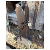 2 Waste Oil Burners (40" Tall) - 1 w/ Base Only