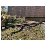 8" C Channel w/ Welded Brackets - 17 1/2