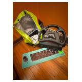 Logitech Keyboard - PC Gaming Steering Wheel & Accessories
