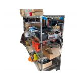Metal Rack with Entire Contents 72x24x60 Inches