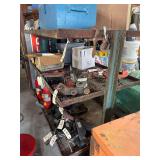 Metal Storage Rack on Wheels 61x38x55 Inches