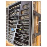 Drill Bit Organizer Full Of Bits