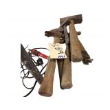 Approxametly 6 Hammers and an Electric Solder Iron