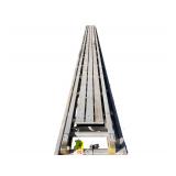 2 Extension Ladders 20 Feet Actual Length, 15 Foot Platform and 2 Braces for the Platform