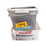 Lot of Drywall Screws - 2 Bins & One Box