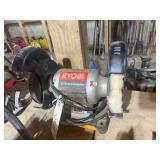 A Ryobi 6" Electric Bench Grinder BGH616
