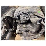 Lot of 5 Concrete Tarps