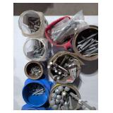 Assort of Lags, Bolts, Nails and Cement Anchors